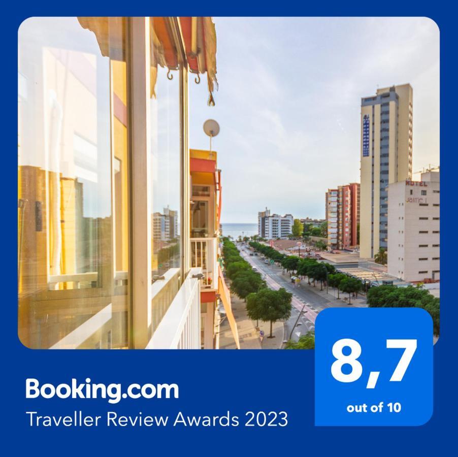 Апартаменти 2Br Flat - Aircon - 5 Min Walk To Benidorm Beach Екстер'єр фото